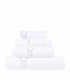 Best deal π₯ Abyss & Habidecor DΓ©cor Silver Trim Hand Towel 55cm x 100cm 109 SILVER Towels π