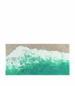 Flash Sale 😀 Abyss & Habidecor Malibu Bath Mat (70cm x 140cm) 302 LAGOON Bath Mats 🎁