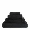 Flash Sale 🔔 Abyss & Habidecor Super Pile Bath Sheet (105cm x 180cm) 990 BLACK Towels 😍
