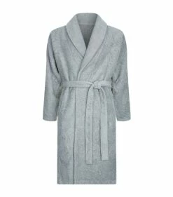 New 👏 Abyss & Habidecor Superpile Platinum Robe (Medium) 992 PLATINUM Towels 🔔