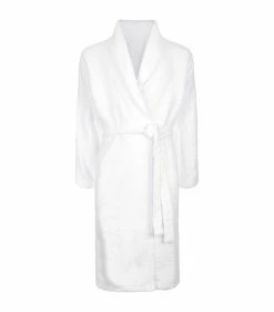 Promo 😍 Abyss & Habidecor Superpile White Robe (Large) 100 WHITE Towels 👍